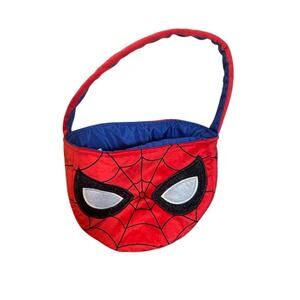 Marvel Spider-Man Blue Red Easter Basket Kids Superhero Gift Basket